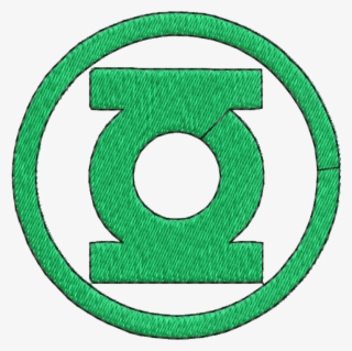 Matriz De Bordado S Mbolo Lanterna Verde - Simbolo Do Lanterna Verde Png