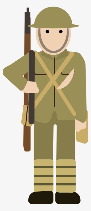 British Soldier Http - Cartoon Simple World War 1