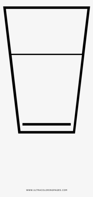 Glass Cup Coloring Page - Mewarnai Gelas