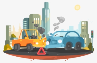 Car Accident Management - Traffic Accident Vector