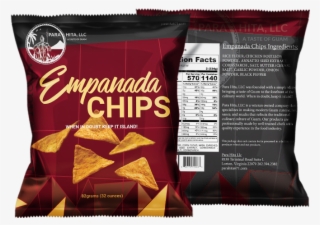 Para Hita Empanada Chips Mockup - Tortilla Chip