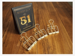 51 Binder Clips - Plywood