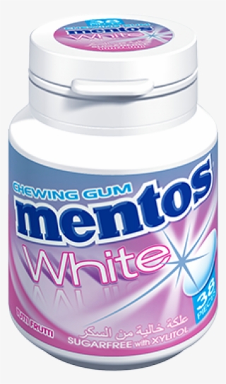 Mentos Fruity Ice Gum - Chewing Gum Mentos White Tutti Frutti