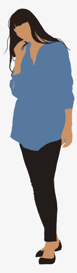 People Flat Illustration On Behance - Girl Transparent PNG - 1536x2048 ...