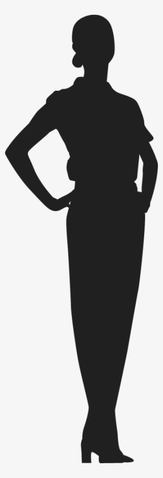 Woman Silhouette - Camera With Man Icon Png