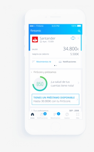 Bbva Partners With Fintonic To Be Part Of Its Loan - Iphone