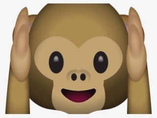 Emoji Clipart Monkey - Monkey Emoji Transparent Background