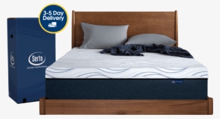 Perfect Sleeper Mattress On Bed Frame - Serta Express