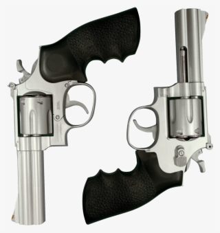 Black Handeled Pistol - Revolver