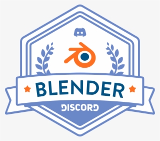 Blenderlogo Blue - Discord Hypesquad Logo