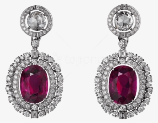 Free Png Download Diamond Earrings Clipart Png Photo - Jewellery