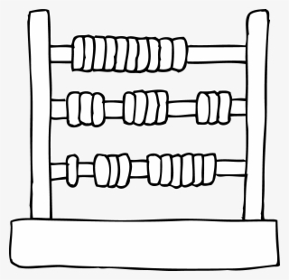 Clipart Royalty Free Download Free Math Image - Abacus Clipart Black And White