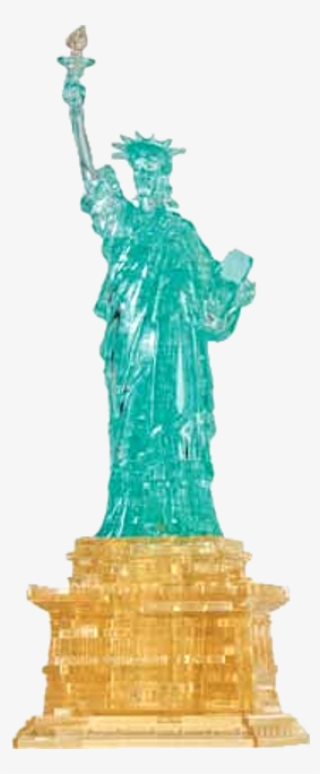 3d Crystal Puzzle Deluxe - Statue Of Liberty Crystal Puzzle