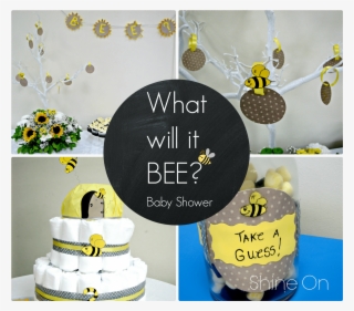 Bumble Bee Baby Shower - Will It Bee Baby Shower Ideas