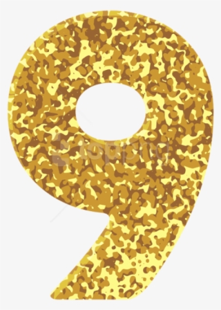 Free Png Gold Style Number Nine Png Images Transparent - Number One In Gold Png