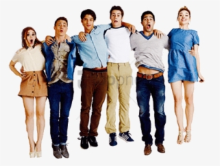 Free Png Download Dylan O Brien And Holland Roden Photoshoot - Everyone In Teen Wolf