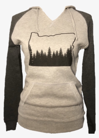Women's Oregon Outline Sweatshirt - Sweater