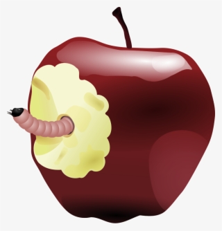Teachers Apple - Caterpillar In Apple