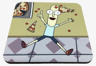Poopybutthole Drink Coaster - Cartoon