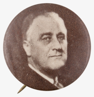 Roosevelt Black And White Portrait - Circle