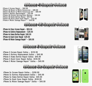 Dallas Iphone Screen Repair Prices - Phone Repair Prices