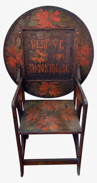 Antique Hutch Table Tavern Chair - Windsor Chair