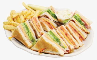 746 X 464 12 - Triple Decker Club Sandwich Png