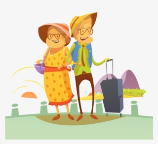 Travel Royalty-free Photography Illustration - Couple Traveler Vector Png