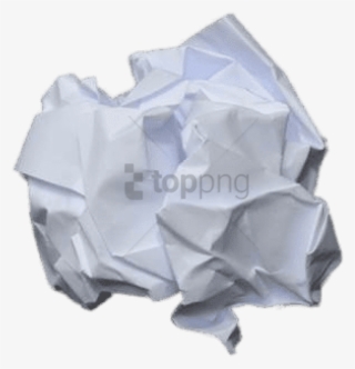 Free Png Crumpled Ball Of Paper Png Image With Transparent - Crumpled Paper Transparent