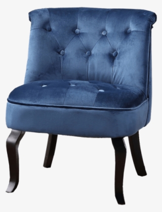 Chevalier Royal Side Chair, Blue - Club Chair
