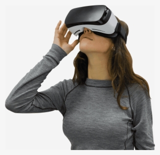reget`z talented team of web designers and developers - girl with vr png