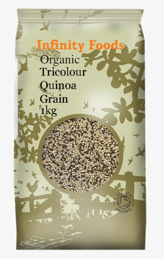 Organic Tricolour Quinoa Grain - 5028869020101