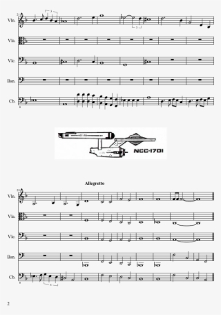 Arrangement Für Captain Kirk Sheet Music Composed By - Sheet Music