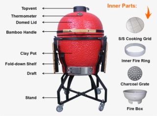 21'' Kamado Grill - Barbecue Grill
