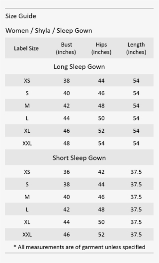 Women Shyla Sleep Gown - Number
