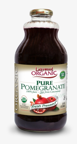 Lakewood Organic Pure Pomegranate Juice, 32oz Lakewood - Lakewood Tart Cherry Juice