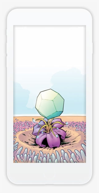 Geoflower Wallpaper - Cartoon