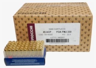 Picture Of Fiocchi 45acp 230gr Fmj Ammo - Carton