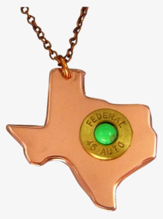 Texas Bullet Necklace Show Your Love For Texas With - Locket