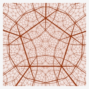 Hyperbolic Orthogonal Dodecahedral Honeycomb - Octogonal Grid