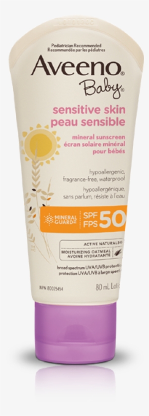 Aveeno® Baby® Sensitive Skin Sunscreen Lotion Spf - Aveeno Baby Sensitive Skin Mineral Sunscreen Lotion