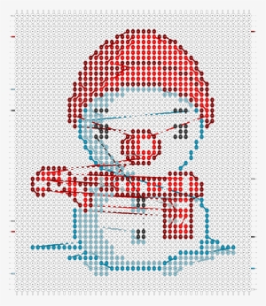 Pattern 2,456×2,828 Pixels - Cross-stitch