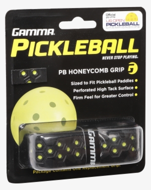 Gamma Honeycomb Cushion Grip, Chartruese - Gamma Pickleball Supreme Overgrip Pickleball Overgrips