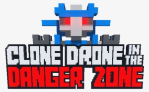 clone drone in the danger zone steam early access - clone drone in the danger zone logo