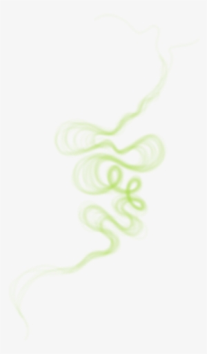 Lime Green Smoke - Sketch