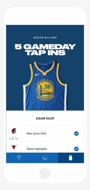 The Right Side Of The App Has A “jersey” Tab, Which - Golden State Warriors Jersey 2010
