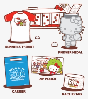 Runner's Entitlement - Hello Kitty Run 2018 Shirt