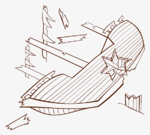 Mb Image/png - Sunken Ship Drawing Easy