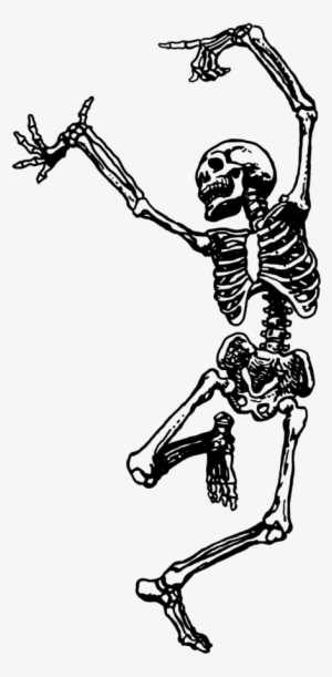 Skeleton Dance Png Jpg Download - Skull Dance