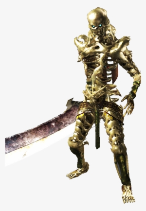 Gold Skeleton - Silver Skeleton Demon's Souls